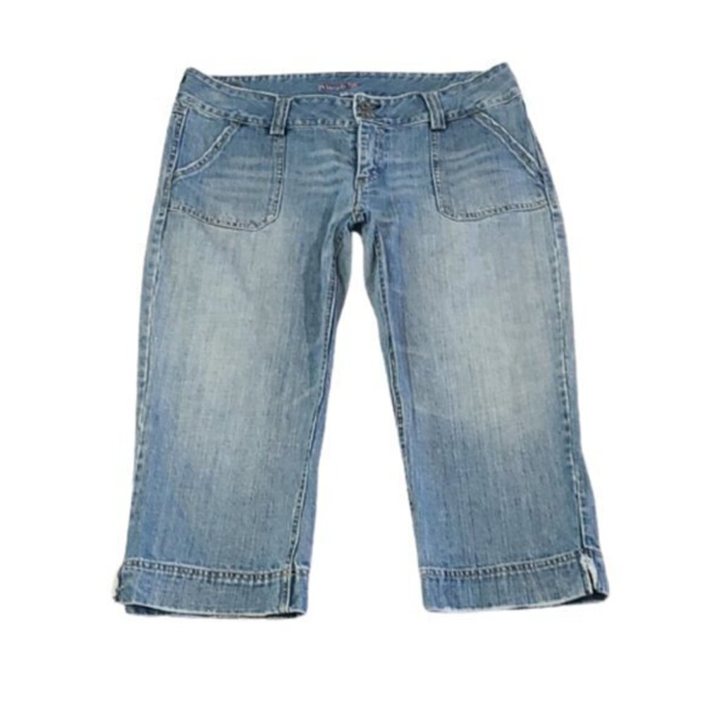 [Maurices] Premium Light Wash Capris - Size 13/14